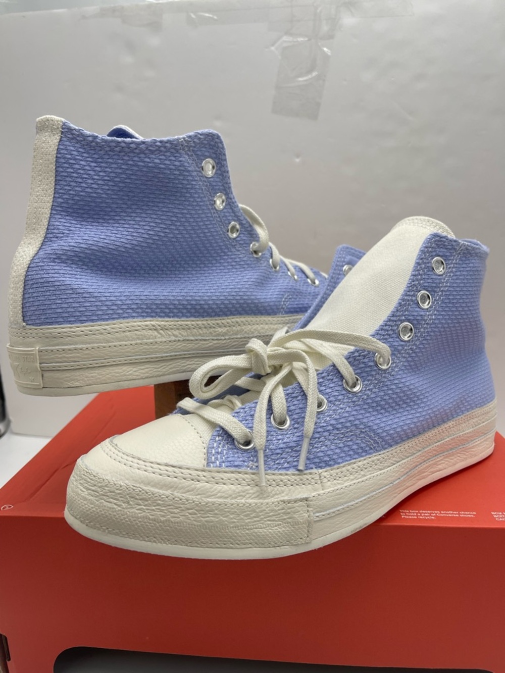 Converse Men’s Chuck 70 Hi Mystic Sky Egret A04621C High Top Sneakers Premium - Picture 9 of 16